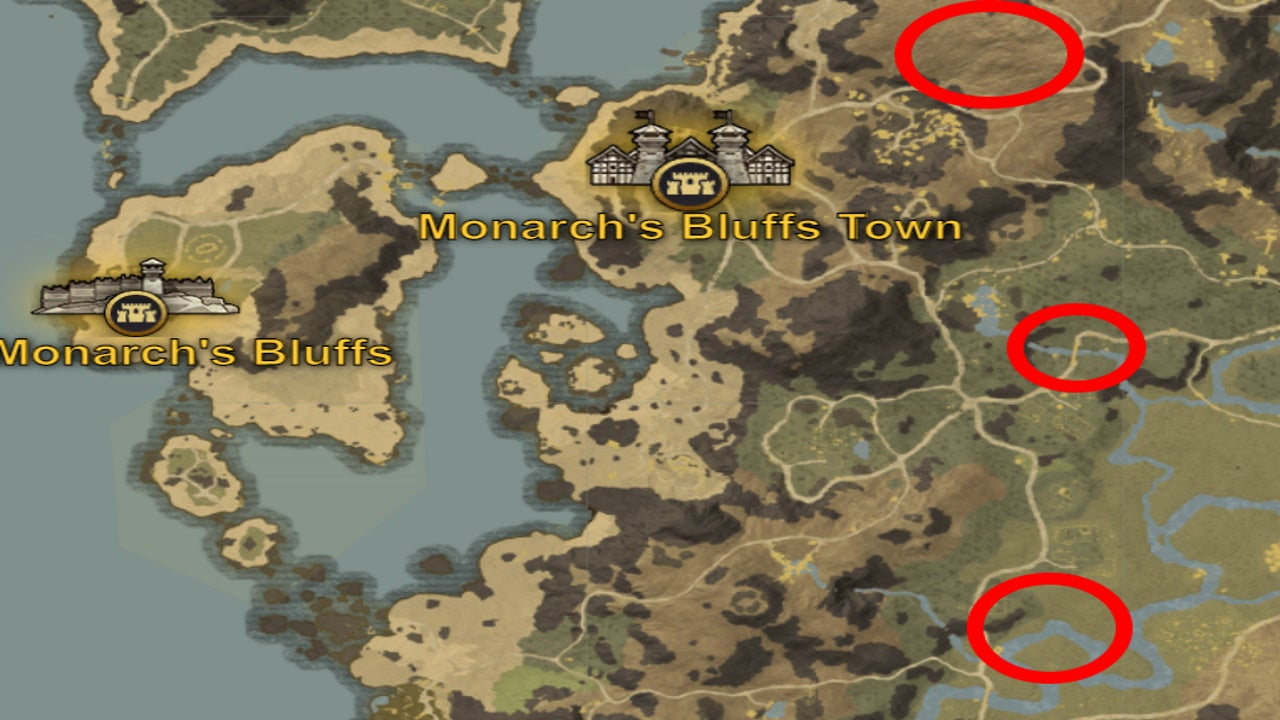 New World Turkulon guide Giant turkey locations and how to get